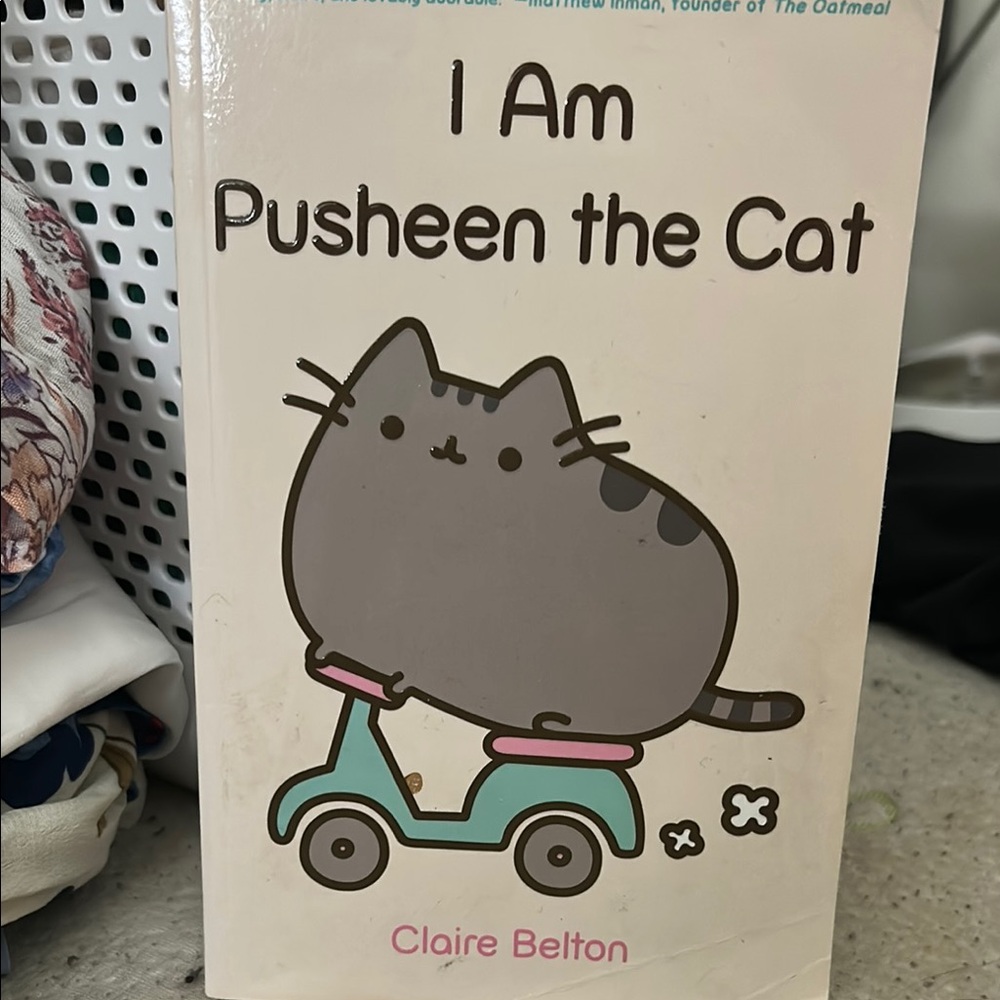 Pusheen the Cat Book - Gray and Cream Cover Lot of 4 books